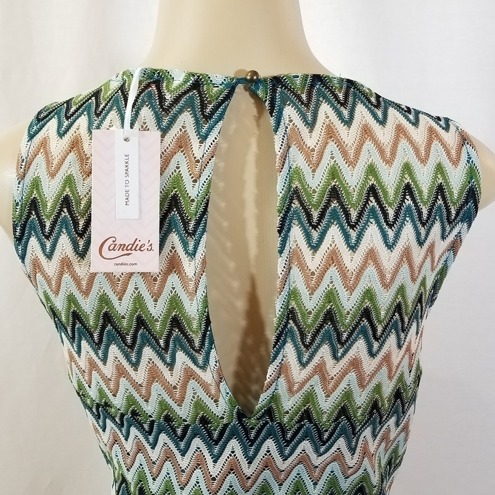CANDIE'S Sweetheart Illusion Skate Dress - Picture 10 of 14